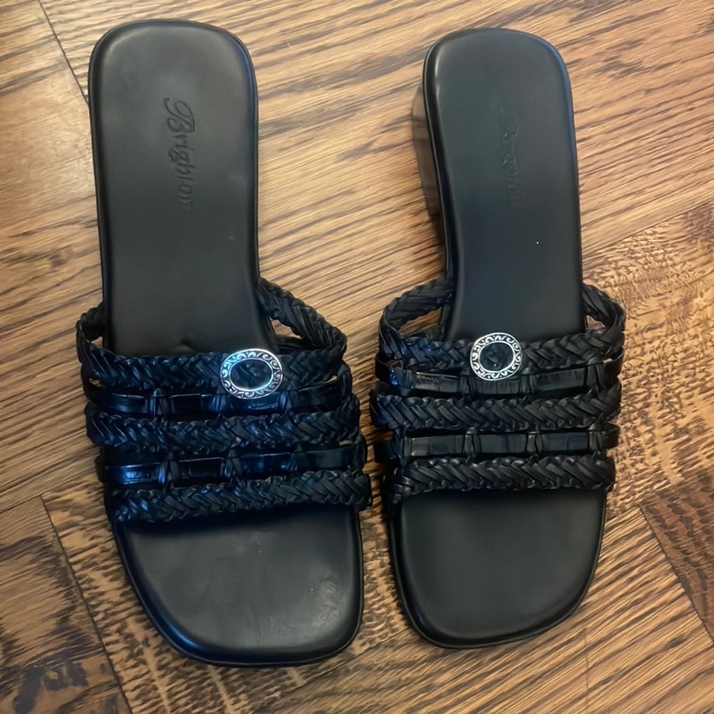 Brighton Black Rita Sandals! 7.5